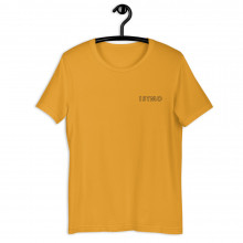  T-Shirt Ricamata - logo nero - unisex